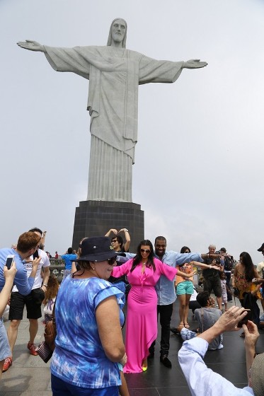 Kim Kardashian, Kanye West, Cristo Redentor Kim Kardashian, Kanye West, Cristo Redentor
